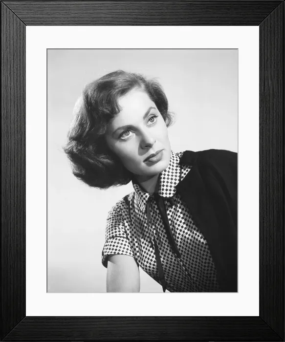 Framed Print : THE FLYING MISSILE, Viveca Lindfors, 1950