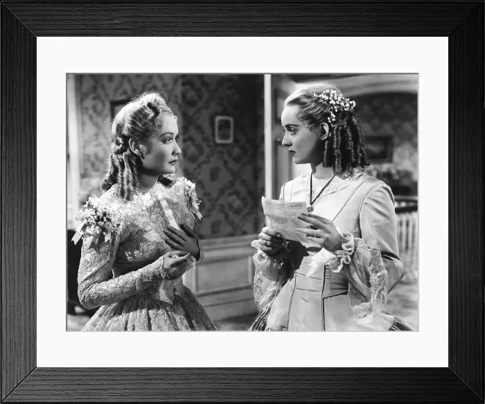 Framed Print : THE OLD MAID, from left, Miriam Hopkins, Bette Davis, 1939 Framed Print : THE OLD MAID, from left, Miriam Hopkins, Bette Davis, 1939