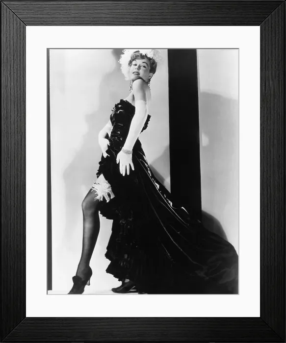 Framed Print : FLAME OF THE WEST, Joan Woodbury, 1945
