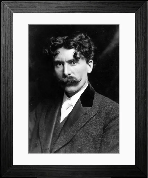 Framed Print : Ernest Thompson Seton (1860-1946), Canadian writer and naturalist, 1901 portrait Framed Print : Ernest Thompson Seton (1860-1946), Canadian writer and naturalist, 1901 portrait
