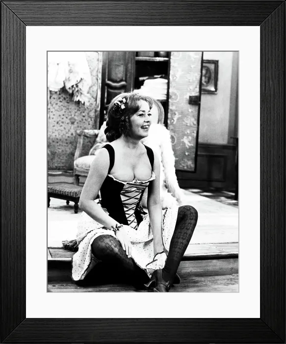 Framed Print : THE OLDEST PROFESSION, (aka LE PLUS VIEUX METIER DU MONDE), Jeanne Moreau, 1967