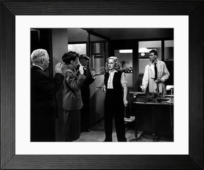 Framed Print : GUN CRAZY, (aka DEADLY IS THE FEMALE), Peggy Cummins, John Dall, 1950 Framed Print : GUN CRAZY, (aka DEADLY IS THE FEMALE), Peggy Cummins, John Dall, 1950