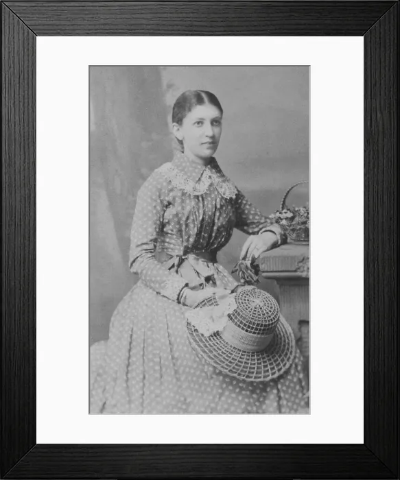 Framed Print : Martha Bernays (1861-1951), in 1882 four years prior to her 1886 marriage to Sigmund Freud Framed Print : Martha Bernays (1861-1951), in 1882 four years prior to her 1886 marriage to Sigmund Freud