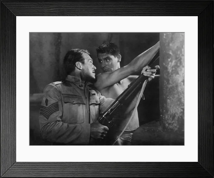 Framed Print : GUNGA DIN, Douglas Fairbanks Jr. Cary Grant, 1939