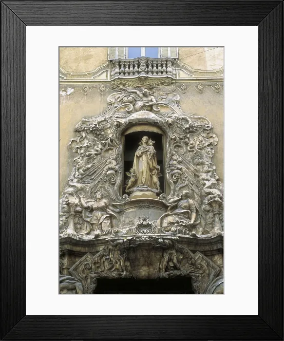 Framed Print : VERGARAIgnacio (1715-1776); ROVIRA MERIHiplito (1693-1763). SPAIN. Valencia. Top detail. Rococo. Architecture. AISA / Everett Collection (36992)**US SALES ONLY** Framed Print : VERGARAIgnacio (1715-1776); ROVIRA MERIHiplito (1693-1763). SPAIN. Valencia. Top detail. Rococo. Architecture. AISA / Everett Collection (36992)**US SALES ONLY**