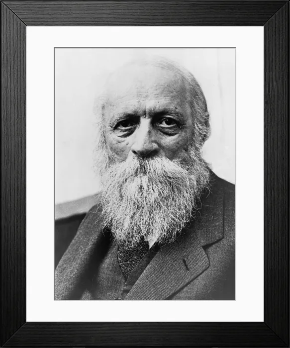 Framed Print : Martin Buber (1878-1965), German-Jewish philosopher and writer, best known for I AND THOU, published in 1923. 1961 photo