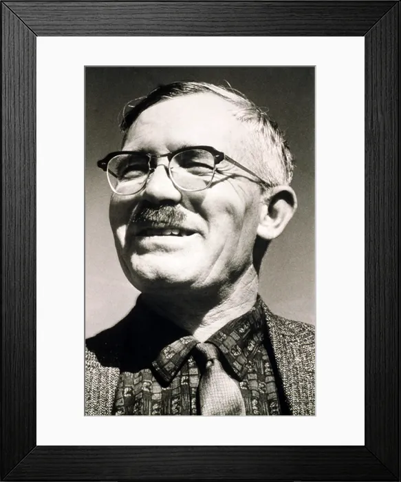 Framed Print : Clyde W. Tombaugh (1906-1997), American astronomer discovered the 9th planet, Pluto. In 2006, Pluto was demoted to dwarf planet status