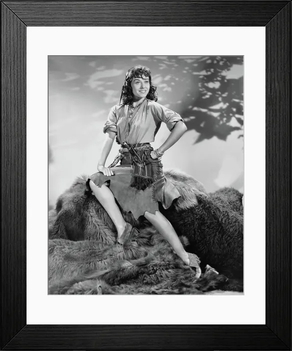 Framed Print : NORTH WEST MOUNTED POLICE, Paulette Goddard, 1940 Framed Print : NORTH WEST MOUNTED POLICE, Paulette Goddard, 1940