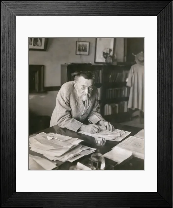 Framed Print : Charles P. Steinmetz (1865-1923), German-American mathematician and electrical engineer at his desk at the General Electric Company ca. 1910 Framed Print : Charles P. Steinmetz (1865-1923), German-American mathematician and electrical engineer at his desk at the General Electric Company ca. 1910