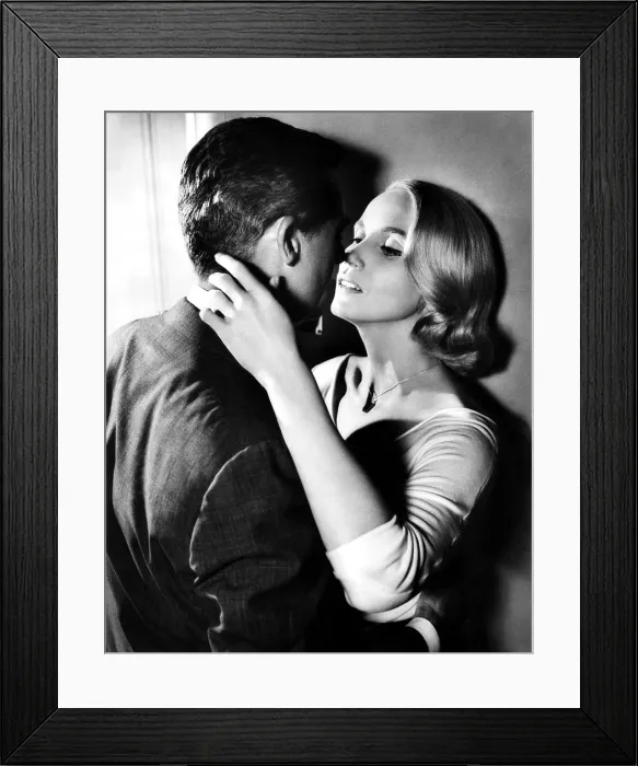Framed Print : NORTH BY NORTHWEST, from left, Cary Grant, Eva Marie Saint, 1959 Framed Print : NORTH BY NORTHWEST, from left, Cary Grant, Eva Marie Saint, 1959