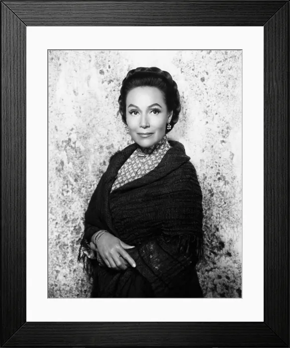 Framed Print : FLAMING STAR, Dolores del Rio, 1960, TM and Copyright 20th Century Fox Film Corp. All rights reserved. Courtesy: Everett Collection