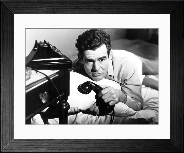 Framed Print : ON DANGEROUS GROUND, Robert Ryan, 1952 Framed Print : ON DANGEROUS GROUND, Robert Ryan, 1952