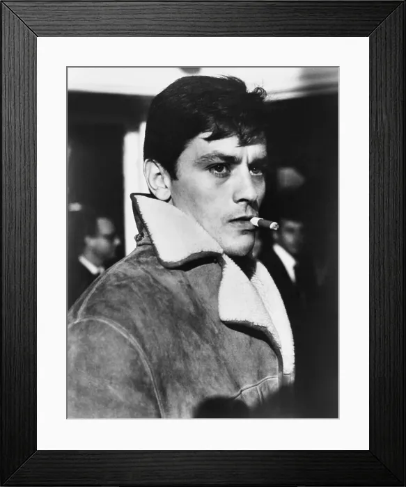 Framed Print : ONCE A THIEF, Alain Delon, 1965