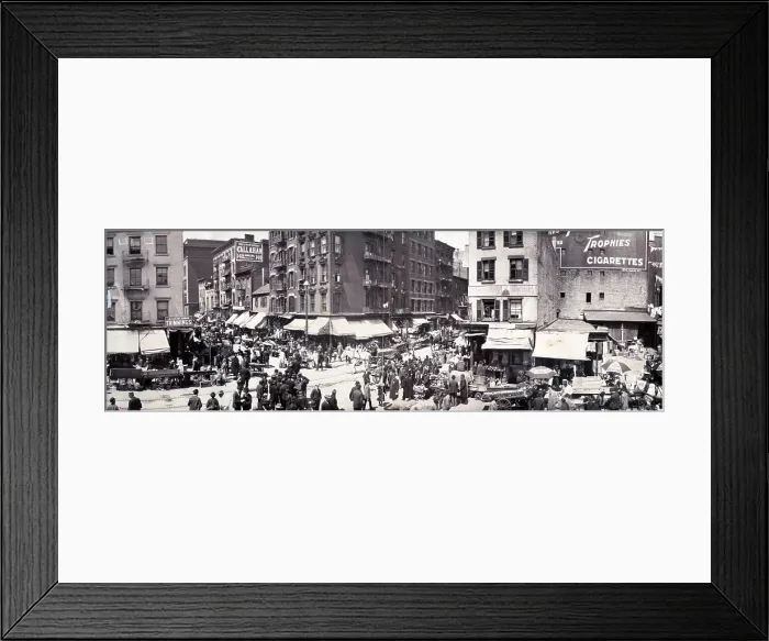 Framed Print : Little Italy, A scene in the ghetto, Hester Street, 1902 Framed Print : Little Italy, A scene in the ghetto, Hester Street, 1902