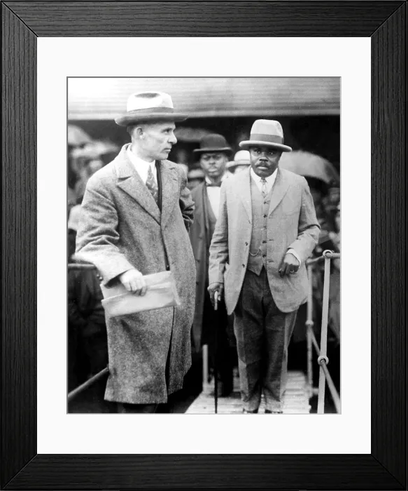 Framed Print : MARCUS GARVEY IS DEPORTED FROM U.S.A Framed Print : MARCUS GARVEY IS DEPORTED FROM U.S.A