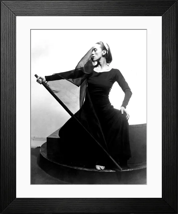 Framed Print : Martha Graham in her TRAGIC HOLIDAY, CA. 1937.. Courtesy: CSU Archives  /  Everett Collection
