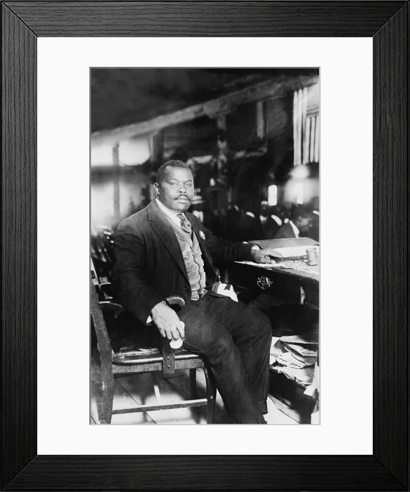 Framed Print : Marcus Garvey (1887-1940), founded the African American nationalist organization, Universal Negro Improvement Association (UNIA) in 1914 Framed Print : Marcus Garvey (1887-1940), founded the African American nationalist organization, Universal Negro Improvement Association (UNIA) in 1914