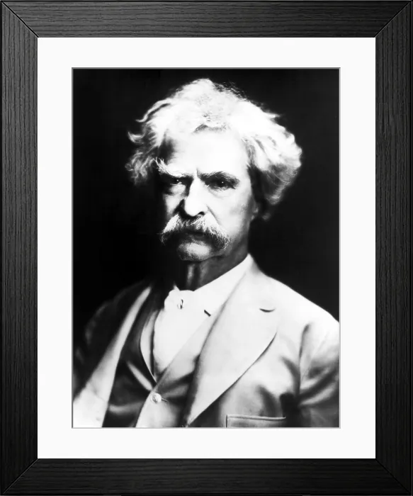 Framed Print : Mark Twain. Courtesy: CSU Archives / Everett Collection Framed Print : Mark Twain. Courtesy: CSU Archives / Everett Collection