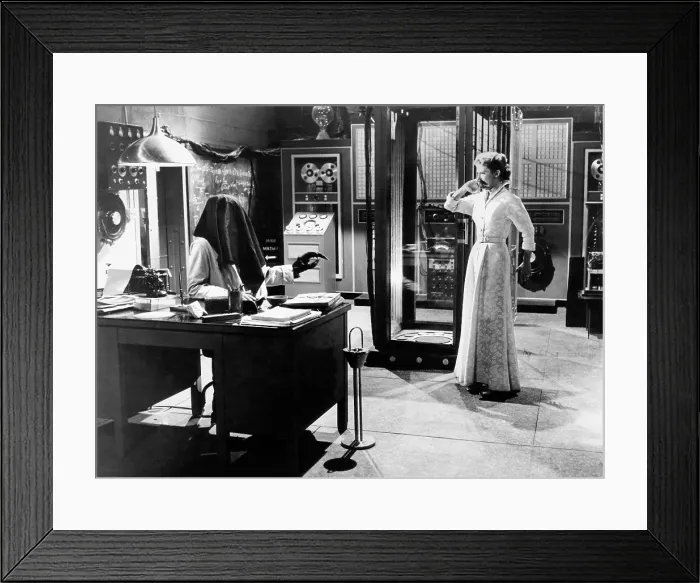 Framed Print : THE FLY, David Hedison, Patricia Owens, 1958, TM and Copyright (c)20th Century Fox Film Corp. All rights reserved