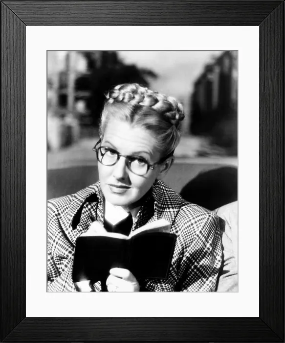 Framed Print : A FOREIGN AFFAIR, Jean Arthur, 1948