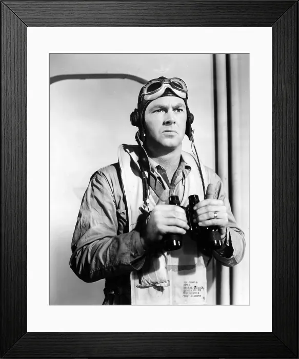 Framed Print : FLAT TOP, Sterling Hayden, 1952 Framed Print : FLAT TOP, Sterling Hayden, 1952
