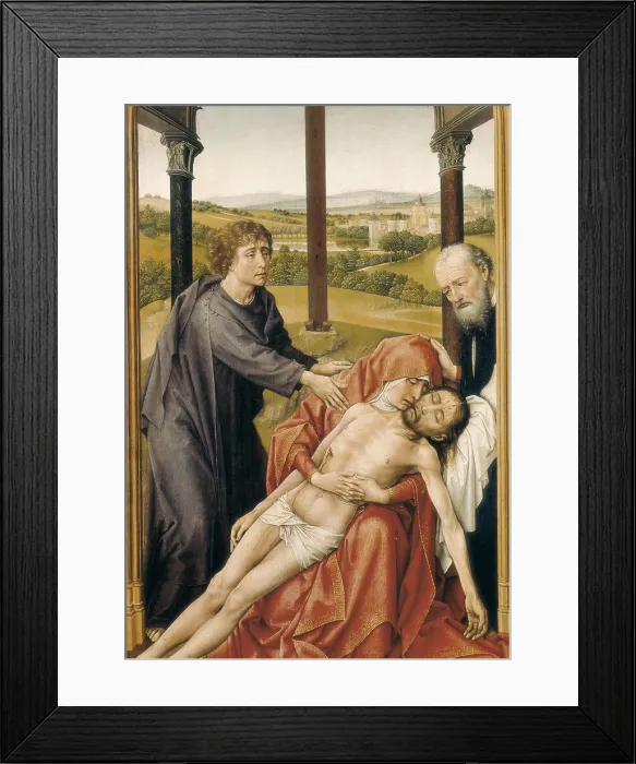 Framed Print : WEYDENRogier van der (1400-1464); BURNE-JONESEdward Coley (1833-1898); MET DE BLESHenri (1480-1550); MET DE BLESHenri (1480-1550); ALZATEJos Antonio (1737-1799) Framed Print : WEYDENRogier van der (1400-1464); BURNE-JONESEdward Coley (1833-1898); MET DE BLESHenri (1480-1550); MET DE BLESHenri (1480-1550); ALZATEJos Antonio (1737-1799)