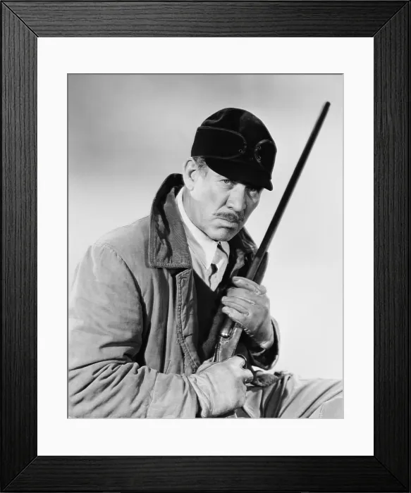 Framed Print : ON DANGEROUS GROUND, Ward Bond, 1951