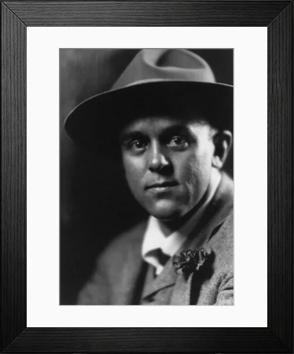 Framed Print : John Reed (1887-1920) American communist, author of Ten Days That Shook the World (1919). He was honored by Russia with his 1920 burial within the Kremlin Walls. 1914