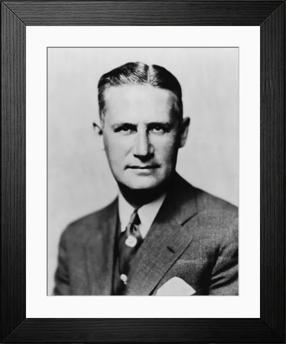 Framed Print : Arthur Hays Sulzberger (1891-1968), publisher of the NEW YORK TIMES from 1935 to 1961. 1940 portrait