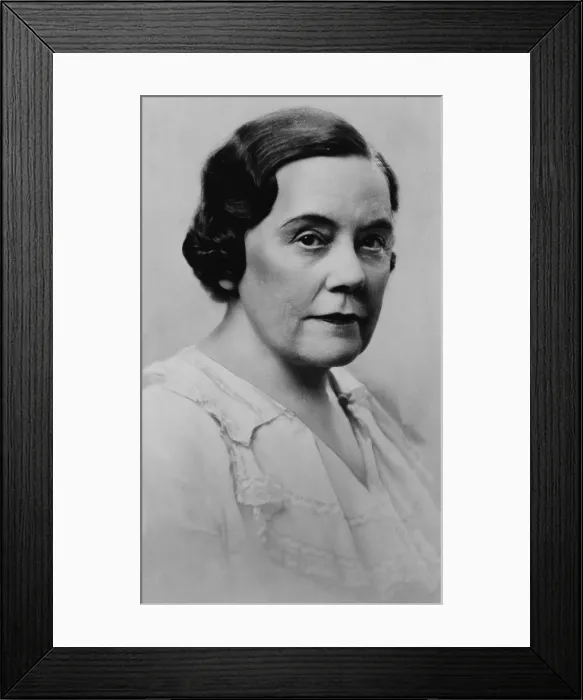 Framed Print : Anne O'Hare McCormick (1882-1954) Anglo-American, NEW YORK TIMES reporter and member of the Editorial Board Framed Print : Anne O'Hare McCormick (1882-1954) Anglo-American, NEW YORK TIMES reporter and member of the Editorial Board