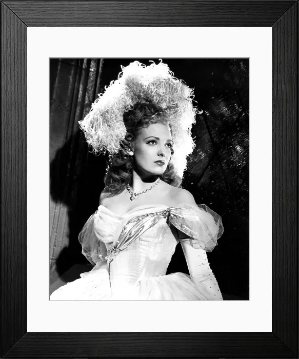 Framed Print : FOREVER AMBER, Linda Darnell (in a costume by Rene Hubert), 1947, TM & Copyright 20th Century Fox Film Corp. All rights reserved / courtesy Everett Collection Framed Print : FOREVER AMBER, Linda Darnell (in a costume by Rene Hubert), 1947, TM & Copyright 20th Century Fox Film Corp. All rights reserved / courtesy Everett Collection