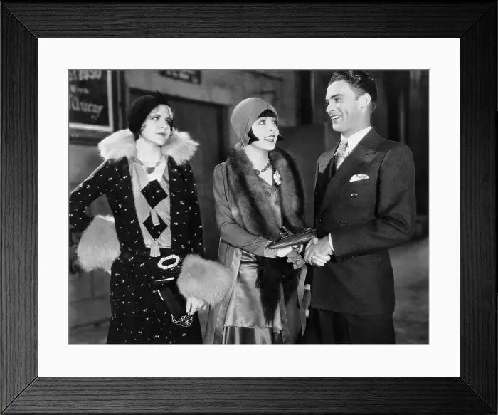 Framed Print : FOOTLIGHTS AND FOOLS, Virginia Lee Corbin, Colleen Moore, Raymond Hackett, 1929