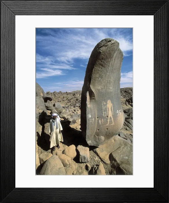 Framed Print : EGYPT. ASWAN. Aswan. El-Shallal. Carved monolith. Egyptian art. Sculpture. AISA / Everett Collection**US SALES ONLY** Framed Print : EGYPT. ASWAN. Aswan. El-Shallal. Carved monolith. Egyptian art. Sculpture. AISA / Everett Collection**US SALES ONLY**