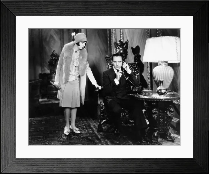 Framed Print : FOOTLIGHTS AND FOOLS, Colleen Moore, Fredric March, 1929