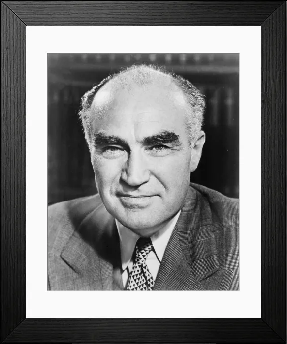 Framed Print : Henry R. Luce (1898-1967) American publisher of high quality news and business magazines: TIME, FORTUNE, and LIFE, all started in the 1930s. 1950 Framed Print : Henry R. Luce (1898-1967) American publisher of high quality news and business magazines: TIME, FORTUNE, and LIFE, all started in the 1930s. 1950