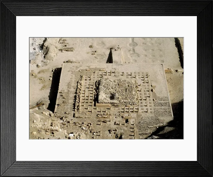 Framed Print : SENENMUT, (16th C. BC). Temple of Hatshepsut. EGYPT. QUENA. Dayr al-Bahri. Temple of Hatshepsut. Egyptian art. New Kingdom. Architecture. AISA / Everett Collection**US SALES ONLY** Framed Print : SENENMUT, (16th C. BC). Temple of Hatshepsut. EGYPT. QUENA. Dayr al-Bahri. Temple of Hatshepsut. Egyptian art. New Kingdom. Architecture. AISA / Everett Collection**US SALES ONLY**
