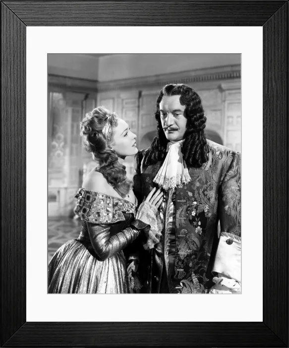 Framed Print : FOREVER AMBER, from left, Linda Darnell, George Sanders, 1947, 20th Century-Fox Film Corporation, TM & Copyright / courtesy Everett Collection