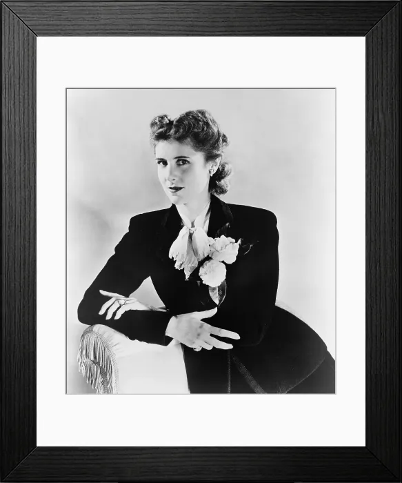 Framed Print : Clare Boothe Luce (1903-1987) American playwright and celebrity in 1940