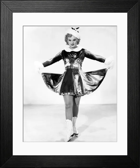 Framed Print : ONE IN A MILLION, Sonja Henie, 1936, TM and copyright 20th Century Fox Film Corp. All rights reserved / Courtesy: Everett Collection Framed Print : ONE IN A MILLION, Sonja Henie, 1936, TM and copyright 20th Century Fox Film Corp. All rights reserved / Courtesy: Everett Collection