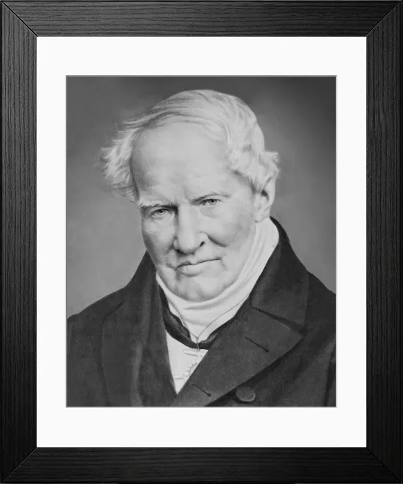 Framed Print : Alexander von Humboldt (1769-1859) German scientist and explorer of Central and South America from 1799 to 1804
