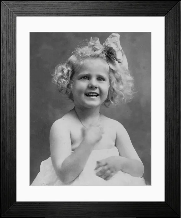 Framed Print : Clare Boothe Luce (1903-1987) at age three. Her father abandoned their family and she was raised by her single mother Framed Print : Clare Boothe Luce (1903-1987) at age three. Her father abandoned their family and she was raised by her single mother