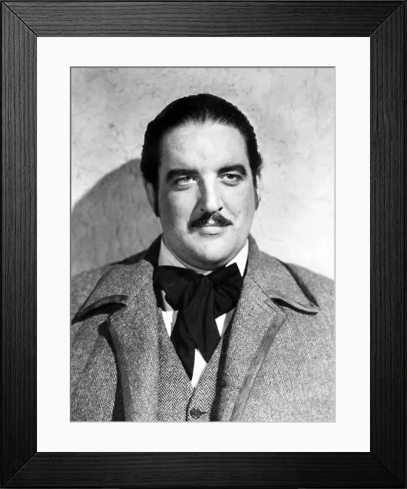 Framed Print : BLOOD AND SAND, Laird Cregar, 1941, TM and copyright 20th Century Fox Film Corp. All rights reserved / Courtesy: Everett Collection