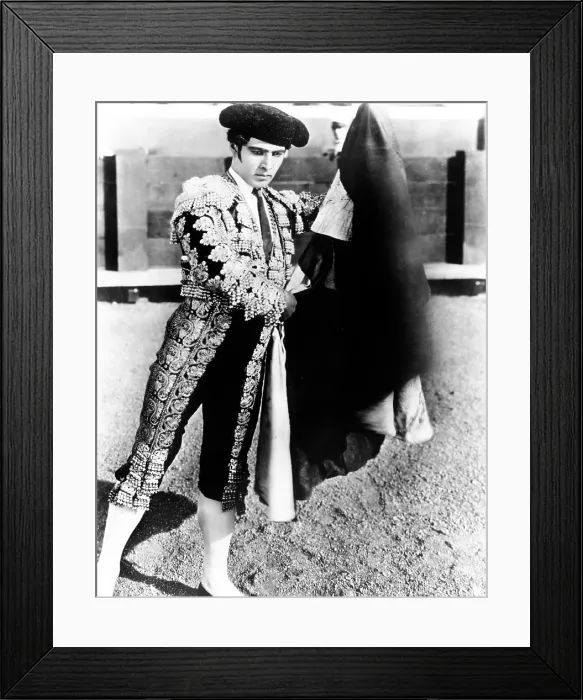 Framed Print : BLOOD AND SAND, Rudolph Valentino, 1922