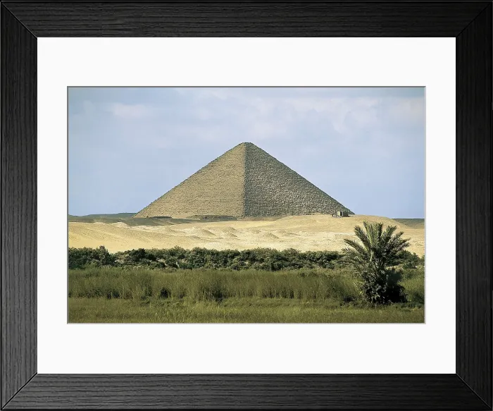 Framed Print : Red Pyramid. 26th c. BC. EGYPT. CAIRO. Dahshur. Snofru's third pyramid. Egyptian art. Old Kingdom. Architecture. AISA / Everett Collection**US SALES ONLY** Framed Print : Red Pyramid. 26th c. BC. EGYPT. CAIRO. Dahshur. Snofru's third pyramid. Egyptian art. Old Kingdom. Architecture. AISA / Everett Collection**US SALES ONLY**