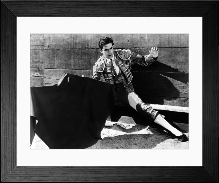 Framed Print : BLOOD AND SAND, Tyrone Power, 1941. TM and Copyright 20th Century Fox Film Corp. All rights reserved. Courtesy: Everett Collection Framed Print : BLOOD AND SAND, Tyrone Power, 1941. TM and Copyright 20th Century Fox Film Corp. All rights reserved. Courtesy: Everett Collection