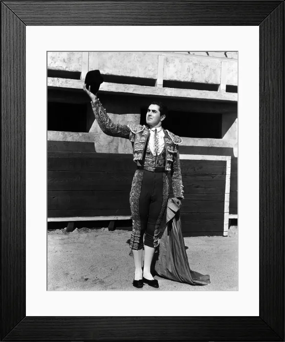 Framed Print : BLOOD AND SAND, Tyrone Power, 1941. TM and Copyright 20th Century Fox Film Corp. All rights reserved. Courtesy: Everett Collection