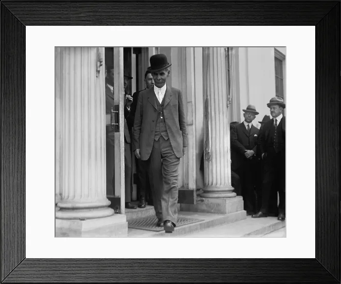 Framed Print : Andrew J. Volstead (1860-1947) is known for the 1919 'Volstead Act', a U.S