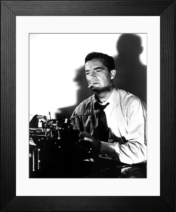 Framed Print : BEYOND A REASONABLE DOUBT, Dana Andrews, 1956