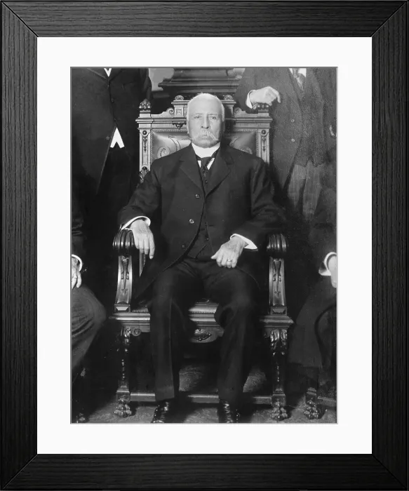 Framed Print : Porfirio Daz (1830-1915), president of Mexico (1877-80, 1884-1911), established an authoritarian government which was overturned by the Mexican Revolution, 1910-20