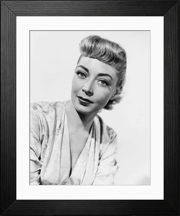 Framed Print : NO MAN'S WOMAN, Marie Windsor, 1955